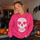  Vintage Skull, Spooky Halloween, Vintage Macabre Sweatshirt