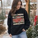  Vintage Christmas Truck, Tree, Merry Christmas, Vintage Stars Sweatshirt