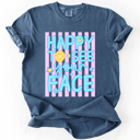  Happy To See Your Face, Trending Stripes, Teacher, Student, Back To School Comfort Colors T-Shirt