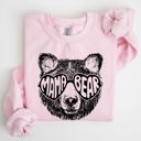 XXXL Light Pink Mama Bear Mother's Day Tribute To Moms And Their Little Ones Design From The Heart Cozy Fleece Sweatshirt