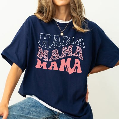 Retro Mama Vintage Inspired Classic Throwback Design For Everyday Wear Comfort Colors Tee