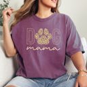 XXL Berry Red Dog Mama Retro Vintage Classic Cozy Dog Lover Art Print For Dog Parents And Friends Everywhere Comfort Colors Tee