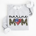  Marine Mom Military Armed Forces Mother's Day Tribute To Service And Family Sweatshirt