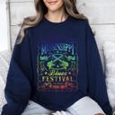 Mississippi Blues Festival Concert Poster Vintage Limited Edition Heritage Sweatshirt