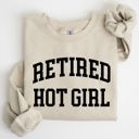 XXL Sand Retired Hot Girl Sweatshirt