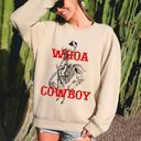  Whoa Cowboy Skeleton Horse Western Illustration Collection For Western Lovers Sweatshirt
