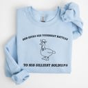  Silly Goose Funny Aesthetic Cozy Graphic Playful Quirky Banter Artwork Sweatshirt