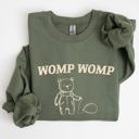  Womp Womp Sad Bear Balloon Meme Aesthetic Funny Graphic Limited Edition Sweatshirt