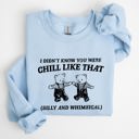XXXL Light Blue Chill Bears Meme Aesthetic Funny Cozy Chill Vibes Edition Limited Release Sweatshirt