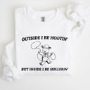  Hootin Hollerin Bear Meme Graphic Illustration For Meme Fans Everywhere Sweatshirt