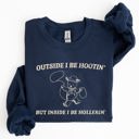  Hootin Hollerin Bear Meme Graphic Illustration For Meme Fans Everywhere Sweatshirt