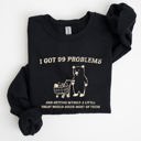 XL Black I Got 99 Problems Snack Bear Meme A Playful Pop Culture Reference Limited Edition Sweatshirt
