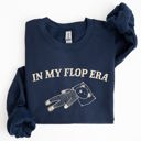  In My Flop Era Bear Meme Aesthetic Signature Edition Cozy Vintage Playful Premium Sweatshirt