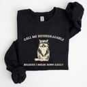 XXXL Black Biodegradable Mental Health Meme Eco Conscious Awareness Design Celebrating Compassion And Sustainability Sweatshirt