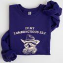  Rambunctious Era Raccoon Meme Aesthetic Funny Pop Culture Icon Cozy Fleece Edition Sweatshirt