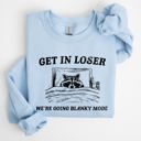 Medium Light Blue Blanky Mode Raccoon Meme Cartoon Character Pop Culture Reference Internet Meme Sweatshirt