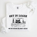 XXL White Blanky Mode Raccoon Meme Cartoon Character Pop Culture Reference Internet Meme Sweatshirt