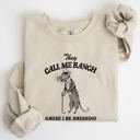 XL Sand They Call Me Ranch Rat Meme Iconic Internet Meme For Bold Streetwear Statement Sweatshirt