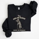 XXXL Black They Call Me Ranch Rat Meme Iconic Internet Meme For Bold Streetwear Statement Sweatshirt