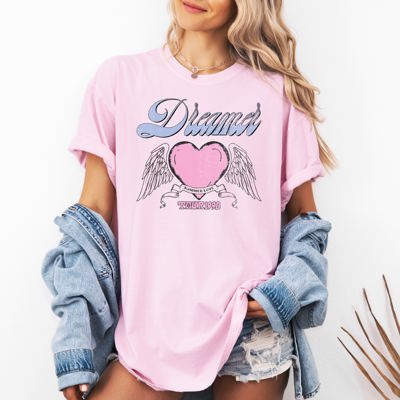 Dreamer Festival Angel Heart World Tour Concert Retro Vintage Comfort Colors Tee