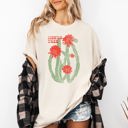 XXL Ivory Cream Joshua Tree National Park Festival Concert Desert Night Skyline Comfort Colors Tee