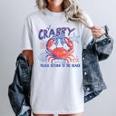XXXL White If Crabby, Please Return To Beach Vacation Vibes And Soak Up Sunshine Always Comfort Colors Tee
