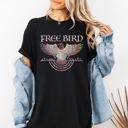  Free Bird Vintage Rock Anthem Retro Concert Classic Jam Session Memorial Edition Limited Comfort Colors Tee