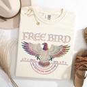 XL Ivory Cream Free Bird Vintage Rock Anthem Retro Concert Classic Jam Session Memorial Edition Limited Comfort Colors Tee