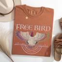 Small Yam Free Bird Vintage Rock Anthem Retro Concert Classic Jam Session Memorial Edition Limited Comfort Colors Tee