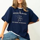 Medium Navy Hootin Hollerin Bear Meme That Cracks Up The Crew For A Classic Comfort Colors Tee