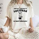 XXL Ivory Cream How Am I Supposed To Lollygag Rabbit Bunny Meme Limited Edition Comfort Colors Tee