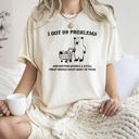 XXL Ivory Cream I Got 99 Problems Snack Bear Meme Design Edition For Meme Lovers Comfort Colors Tee