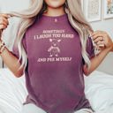 XXL Berry Red Laugh Too Hard Pee Myself Pig Meme Edition Comic Irreverent Humor Comfort Colors Tee