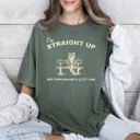 XL Moss Dark Green Not Having A Good Time Raccoon Meme Classic Internet Humor Design Comfort Colors Tee