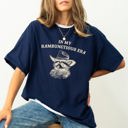 XXL Navy Rambunctious Era Limited Edition Raccoon Meme Aesthetic Funny Comfort Colors Tee