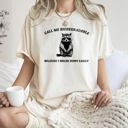 Small Ivory Cream Biodegradable Mental Health Meme Concept for Eco Conscious Casual Wear Comfort Colors Tee