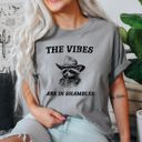 Medium Granite Light Gray Vibes Are In Shambles Raccoon Meme Edition Version 2024 Limited Release Comfort Colors Tee