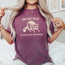  Weird Vibes Raccoon Meme Classic Vintage Print Retro Pop Art Style Quirky Unique Comfort Colors Tee