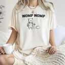 Small Ivory Cream Womp Womp Sad Bear Balloon Meme Internet Culture Moment For Streetwear Fans Comfort Colors Tee