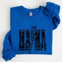 XXL Royal Blue Mama Lightning Bolt Mother's Day Motherhood Celebration Of Maternal Strength And Love Sweatshirt