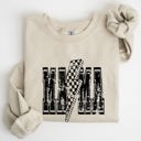 Small Sand Mama Lightning Bolt Mother's Day Motherhood Celebration Of Maternal Strength And Love Sweatshirt