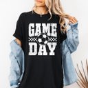 Medium Black Game Day Soccer World Champs USA Tournament Championship Edition Comfort Colors Tee