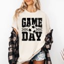 Small Ivory Cream Game Day Soccer World Champs USA Tournament Championship Edition Comfort Colors Tee