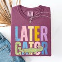 XXL Berry Red Later Gator Comfort Colors Tee