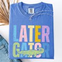 Small Flo Blue Later Gator Comfort Colors Tee