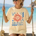 XXXL Butter Le Soleil Beach Ready Vacation Sunshine Summer Fun Vibes For The Shore Comfort Colors Tee