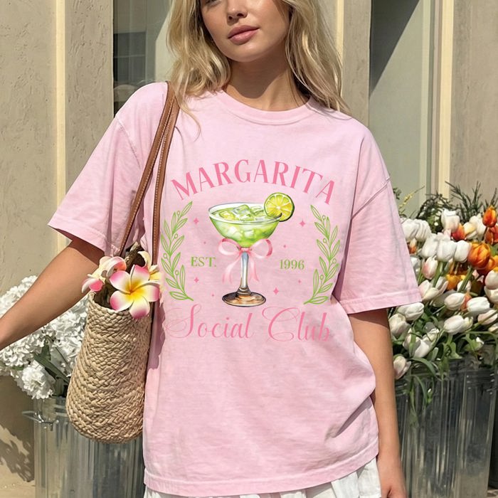 Margarita Social Club Beach Ready, Vacation, Sunshine, Summer Fun Comfort Colors Tee
