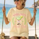 XXXL Butter Margarita Social Club Beach Ready, Vacation, Sunshine, Summer Fun Comfort Colors Tee