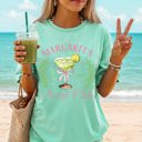XXXL Island Reef Green Margarita Social Club Beach Ready, Vacation, Sunshine, Summer Fun Comfort Colors Tee