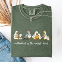 XXL Moss Dark Green Motherhood Is The Realest Hood Mama Says Be Proud Everyday Today Comfort Colors Tee